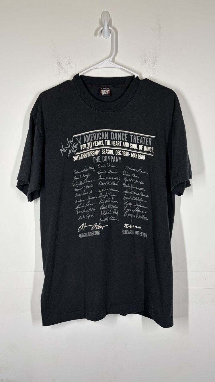 Alvin Ailey 1998/1989 Vintage T-shirt American Dance Theater Size XL